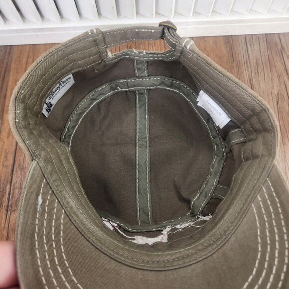 Disney Parks Mickey Mouse Steamboat Willie Distressed Cadet Hat Cap Strapback - Picture 9 of 12